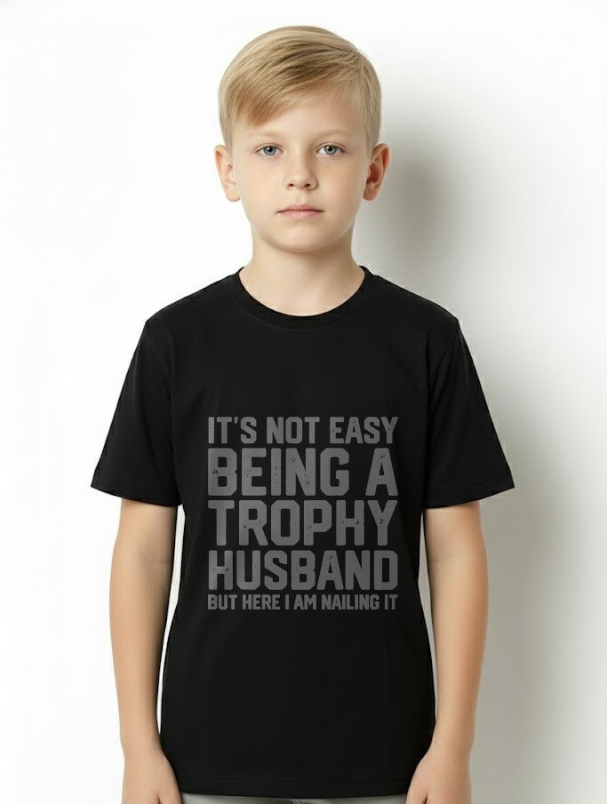Vintage Funny Wedding Anniversary Design For Husband Mens T-Shirt From WIFE - TRACY00 (SKU-TRAN-1305019)