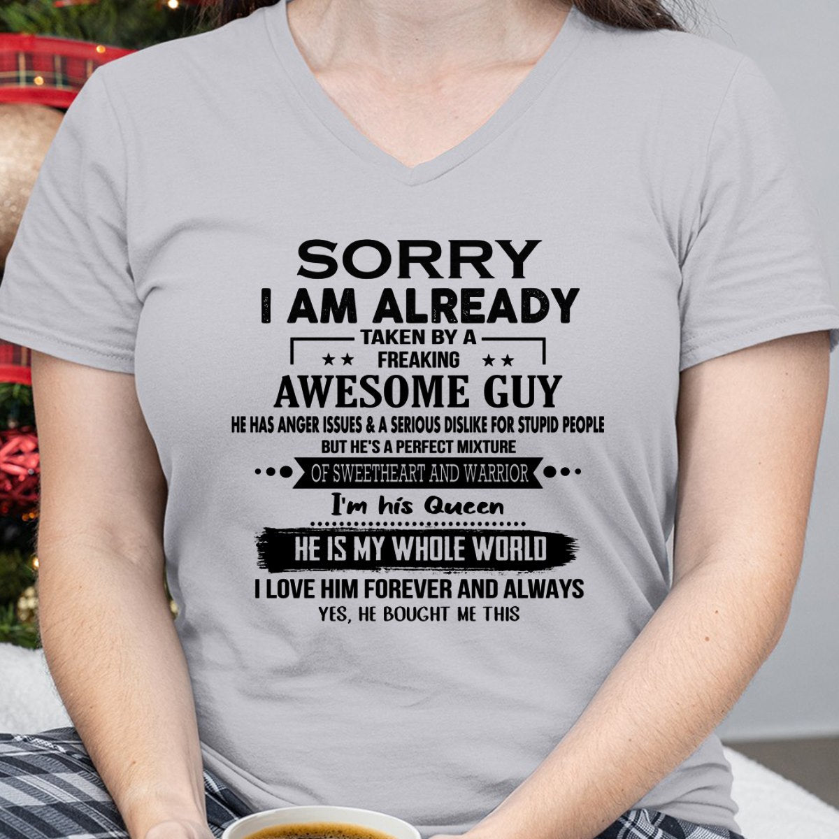 PERFECT T-SHIRT FOR MY WIFE - GIFT FROM HUSBAND - TRACY00 (SKU-SWEETHEART)